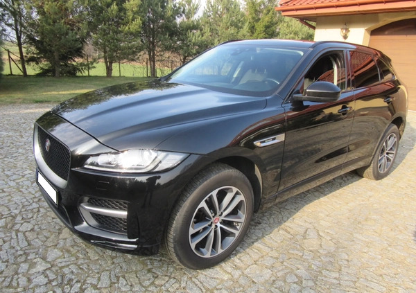 Jaguar F-Pace cena 84500 przebieg: 124677, rok produkcji 2016 z Rypin małe 67